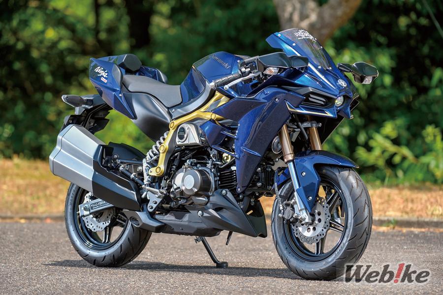 H2 소유자가 그 모습에 감탄하다: Z125 PRO Custom