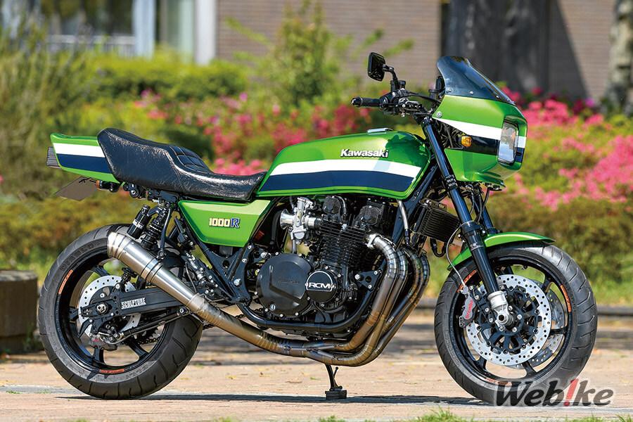 17인치 라이딩의 더 순수한 맛: Z1000R Custom