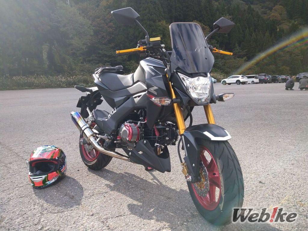 KAWASAKI Z125 PRO 커스텀
