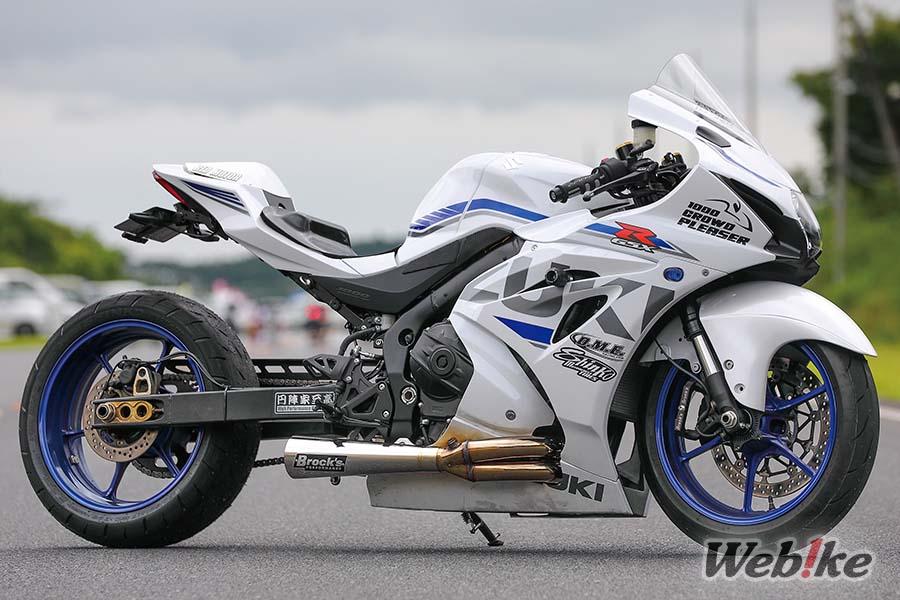 스트리트 스타일을 유지하면서 드래그 스피드를 추구하다: GSX-R1000 커스텀
