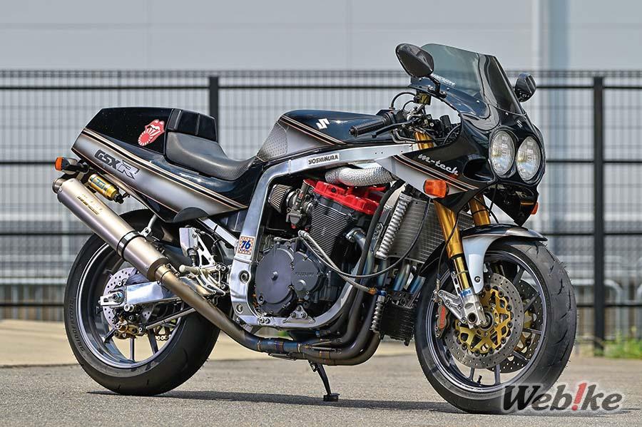 요즘 GSX-R750은 유지보수를 위해 약간의 창의력이 필요합니다.