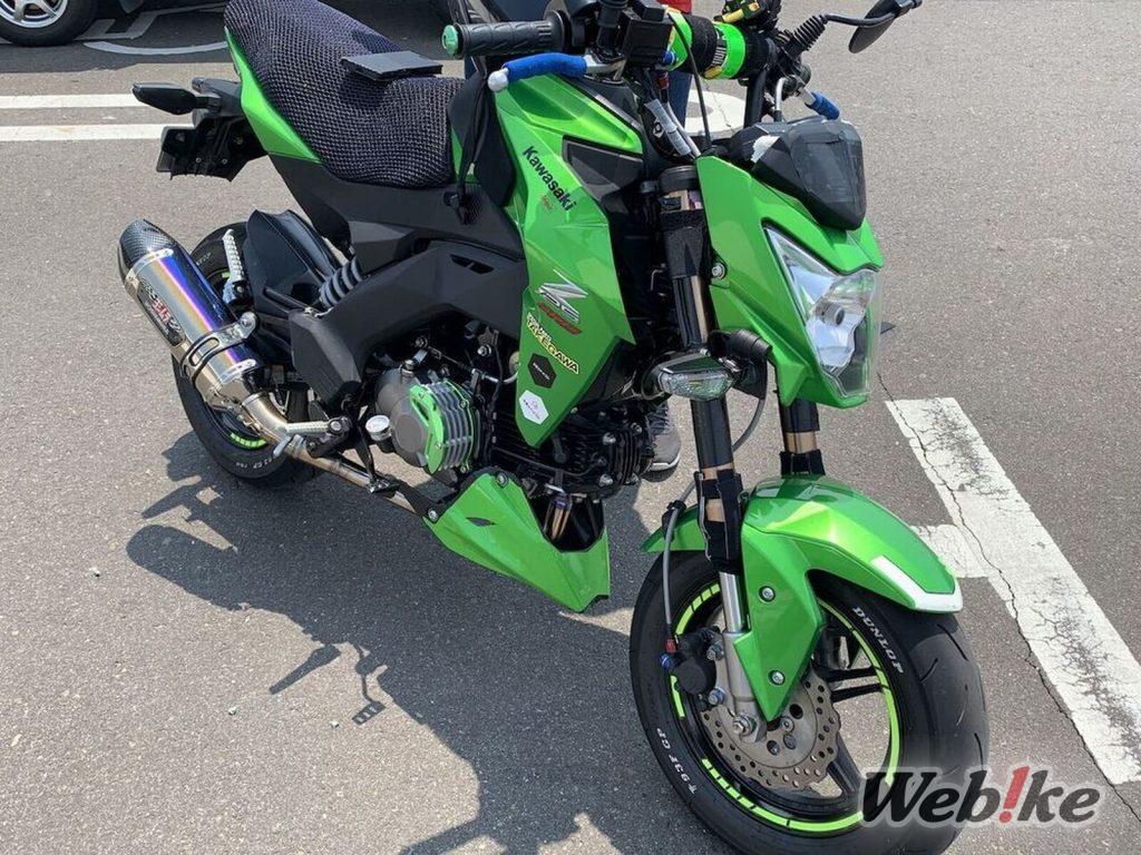 KAWASAKI Z125 PRO 커스텀