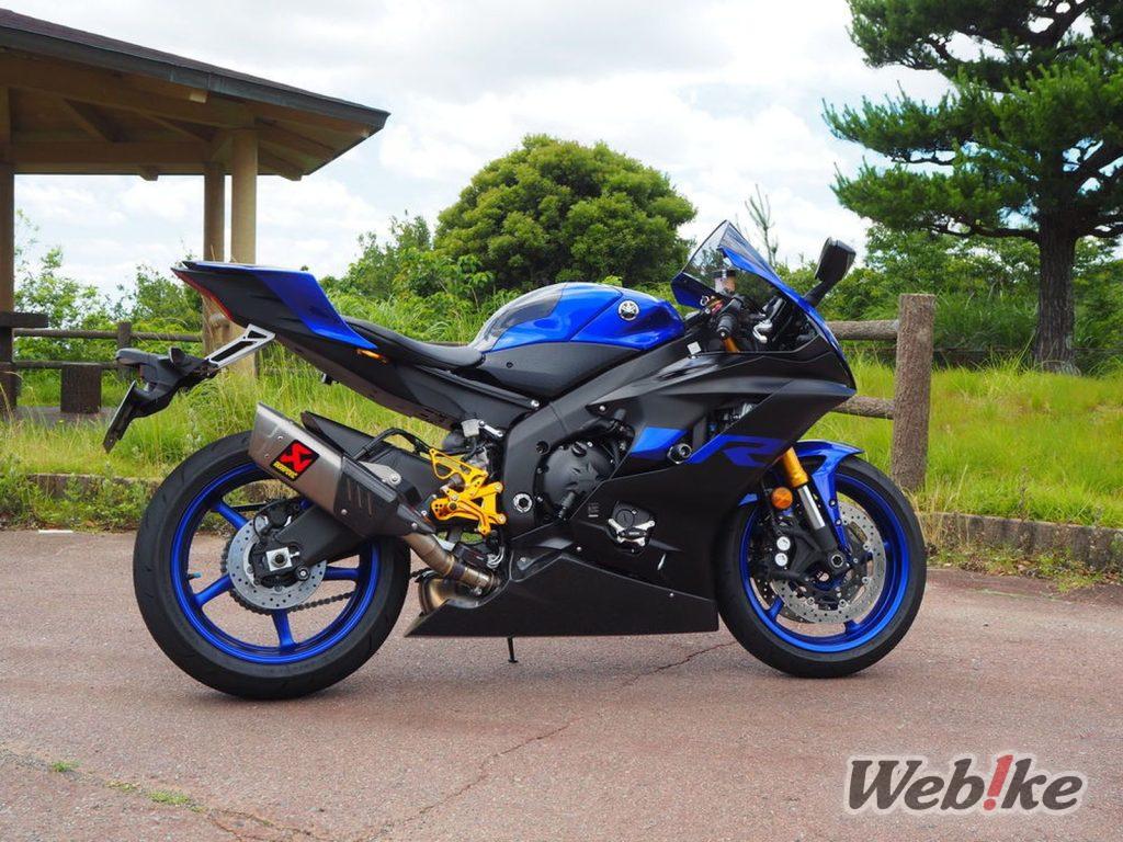 트랙 초보자를 위한 교과서: YZF-R6 Custom