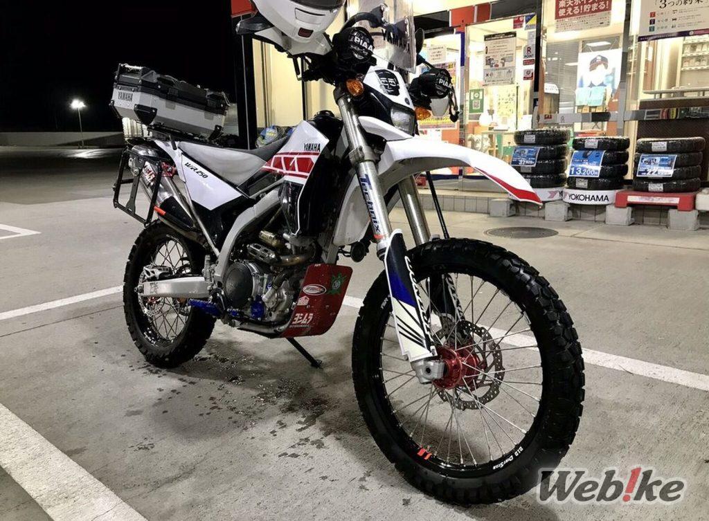 많이 사용했지만 여전히 강하다: WR250R Custom