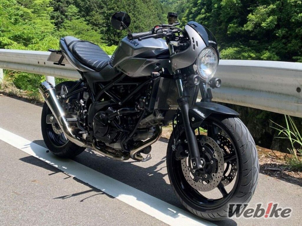 스즈키 SV650X 커스텀 : 스포티한 재미