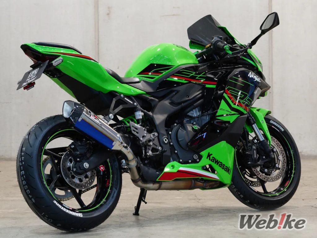 [도쿄모터사이클쇼 2024] ZX-4R&25R 요시무라 커스텀! 신제품 사이클론 머플러