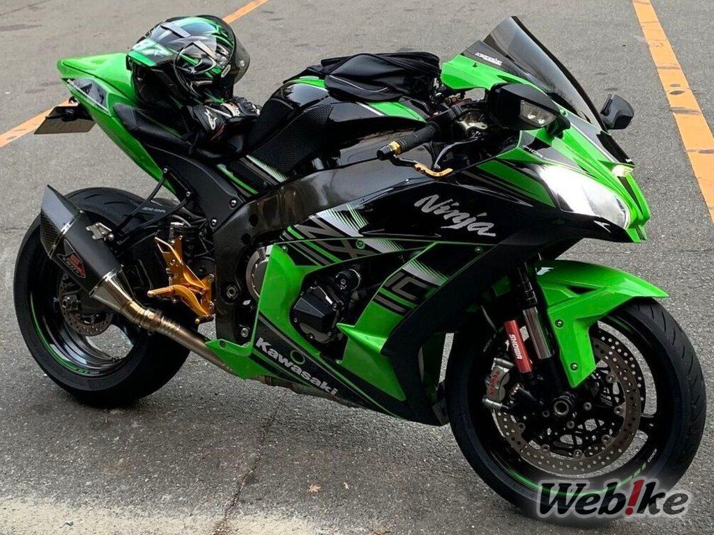 가와사키 ZX10R 커스텀 : 극대화된 기동성