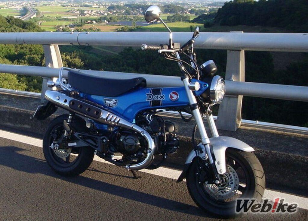 혼다 닥스125 커스텀 : 우수한 연비