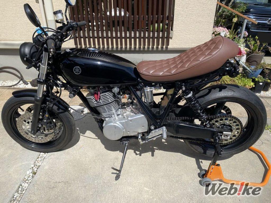 YAMAHA SR400 커스텀 : 단기통의 매력