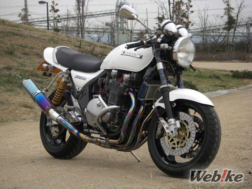 가와사키 제파1100 커스텀 : 블랙에서 화이트로