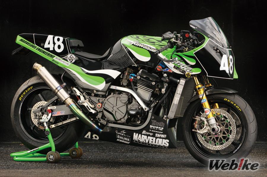 가와사키 GPZ900R 커스텀 by 마벨러스 엔지니어링 : 정통 닌자 커스텀의 철학
