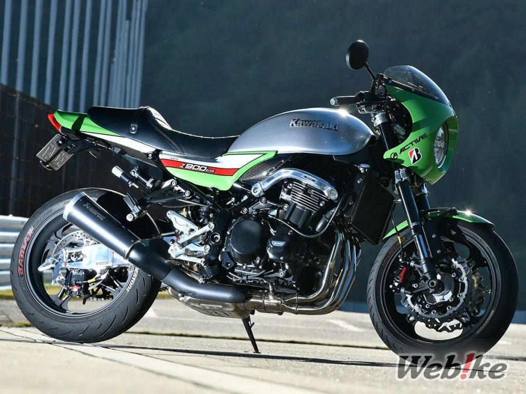 이상적인 Z900RS! 서스펜션, 스윙암, 휠 등 대형 부품을 투입하여 조율을 즐겨보자! [액티브 Z900RS 시승기]