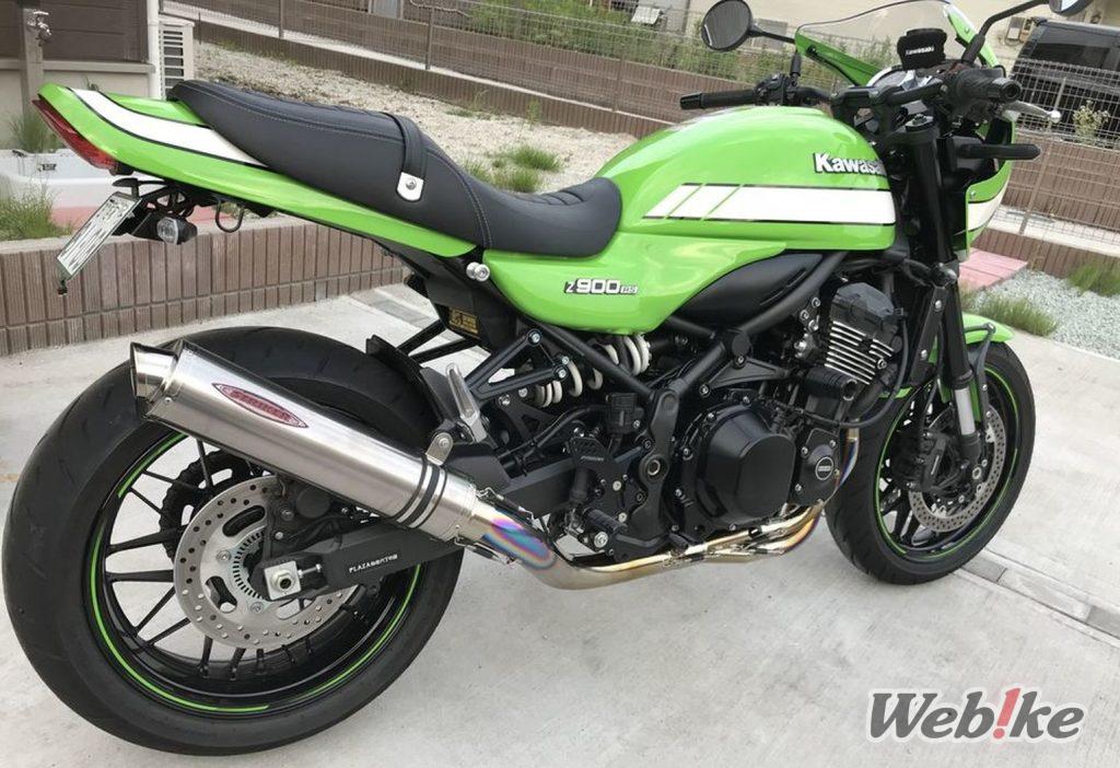 가와사키 Z900RS 카페 커스텀 : 스포티한 매력