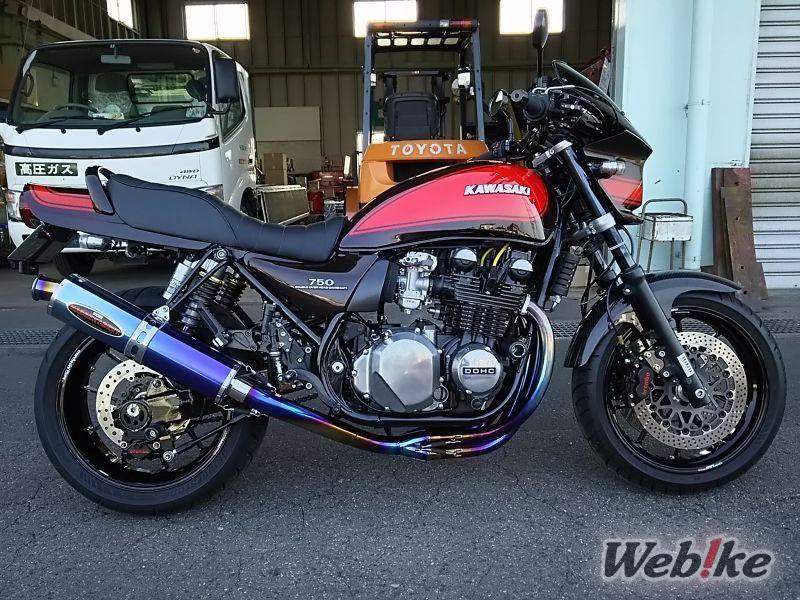 가와사키 제파750 커스텀 : 클래식한 디자인과 성능의 만남