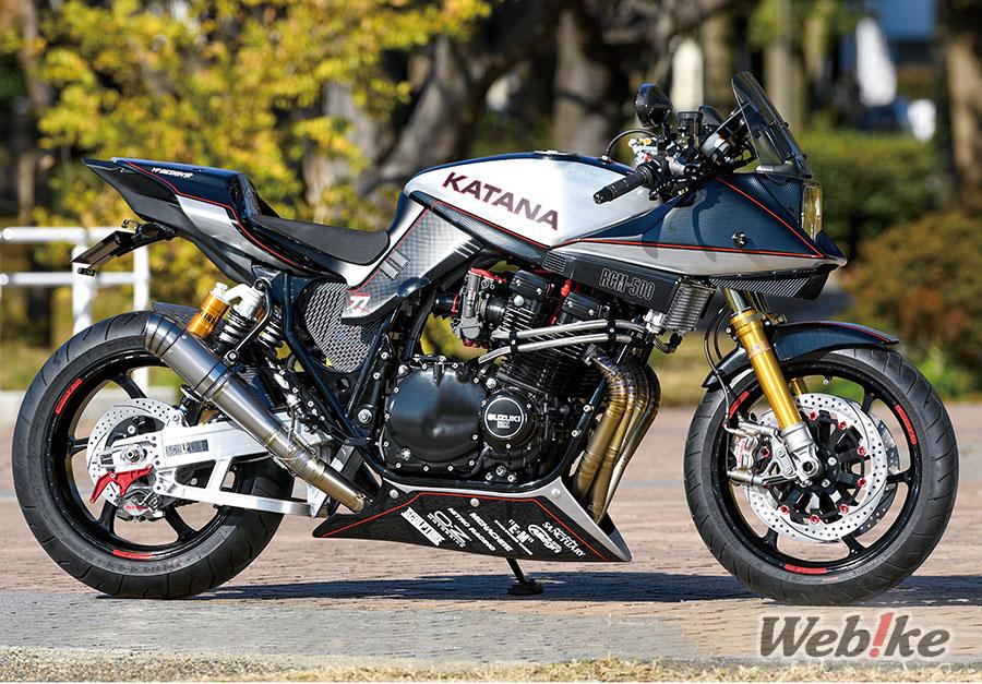 스즈키 GSX1000S 카타나 커스텀 by 생츄어리 : 미국에서 일본으로