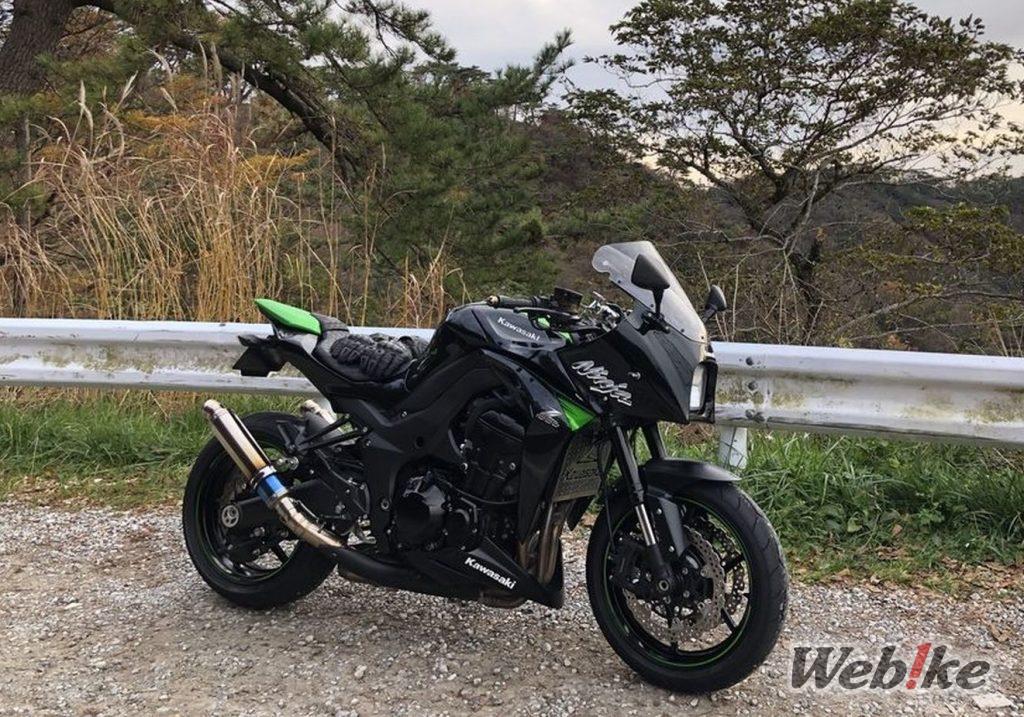가와사키 Z1000 커스텀 : 닌자 얼굴 Z1000