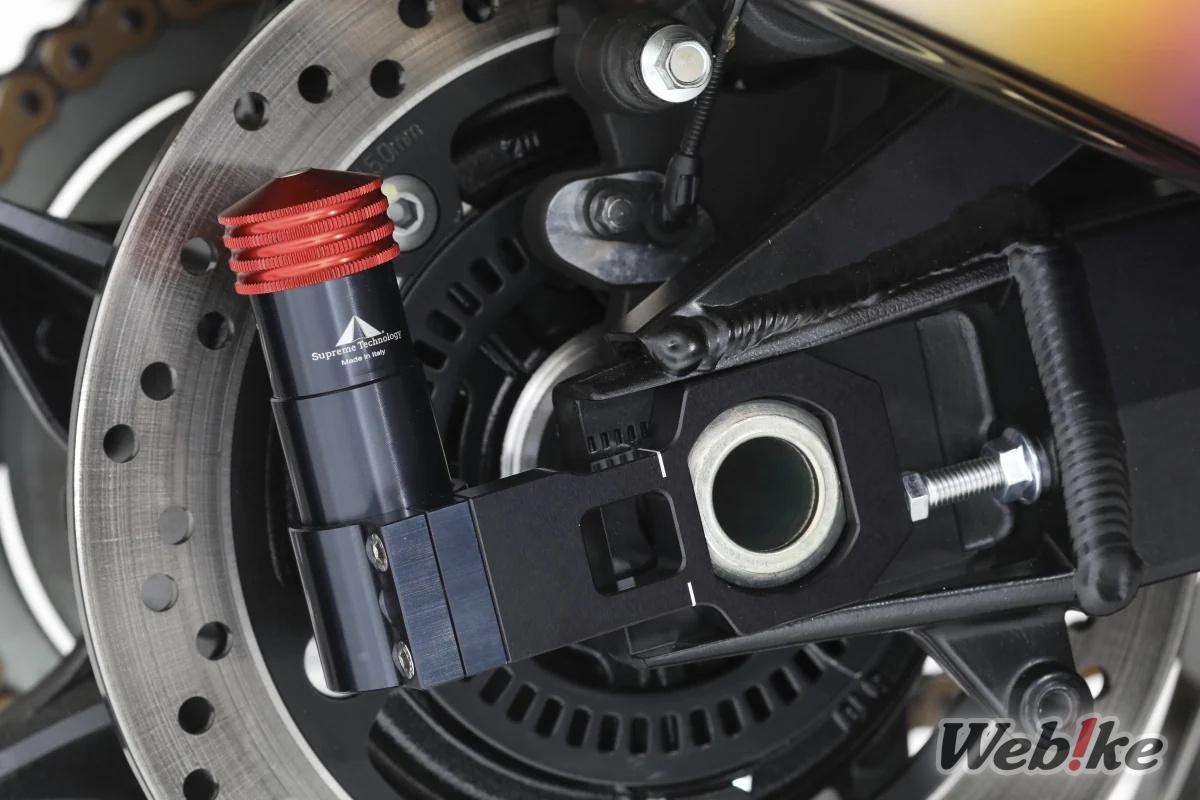 Over Suspension system for Hayabusa under development