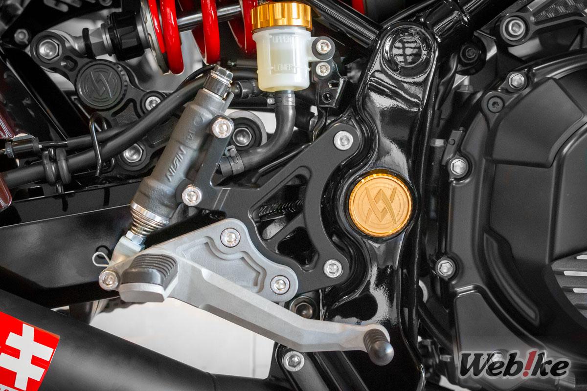 ARCHI Classic Rearsets for the Z900RS and Z900RS CAFE (2)