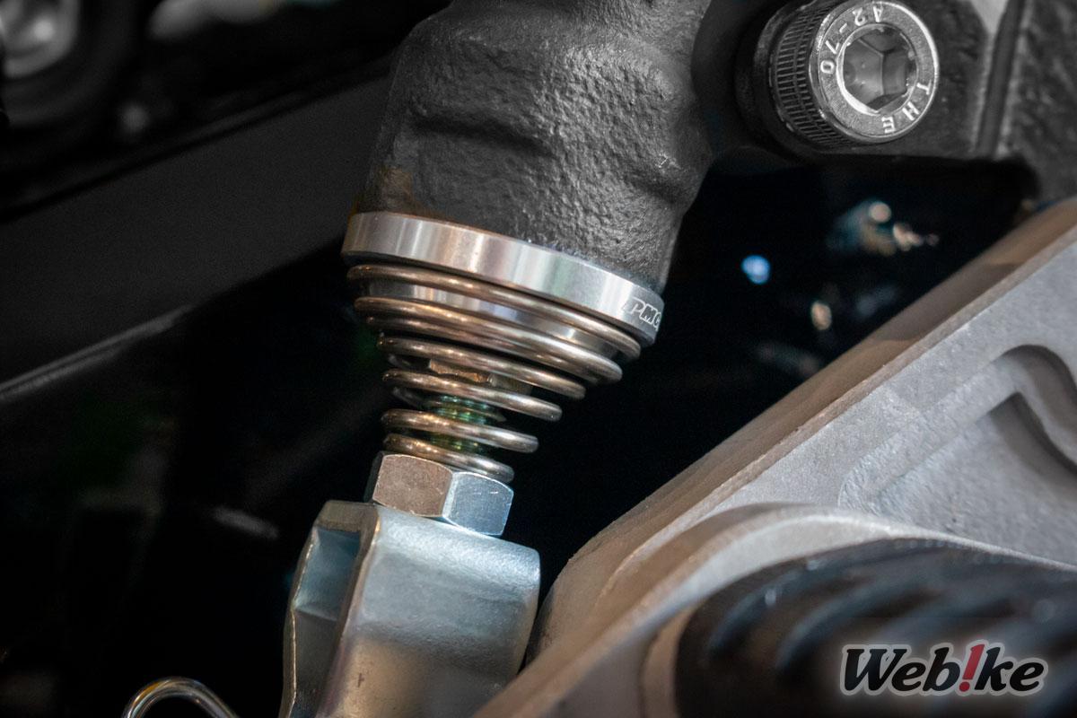 Rear master cylinder return spring for the ARCHI Classic Rearsets for the Z900RS and Z900RS CAFE